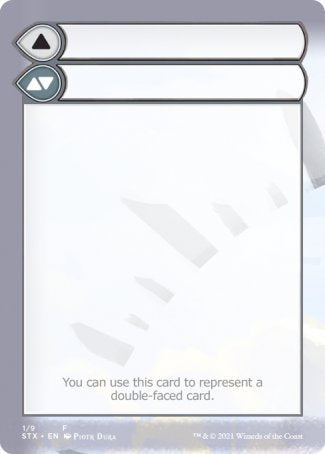 Helper Card (1/9) [Strixhaven: School of Mages Tokens] | Jomio and Rueliete's Cards and Comics