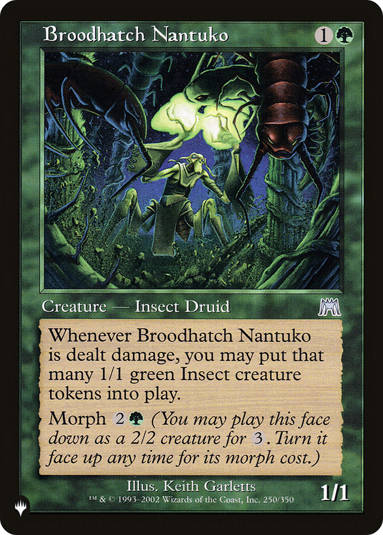 Broodhatch Nantuko [The List] | Jomio and Rueliete's Cards and Comics