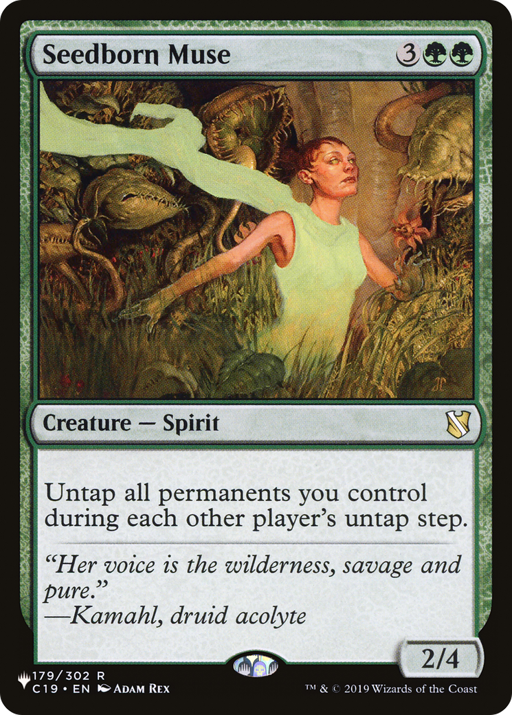 Seedborn Muse [The List] | Jomio and Rueliete's Cards and Comics