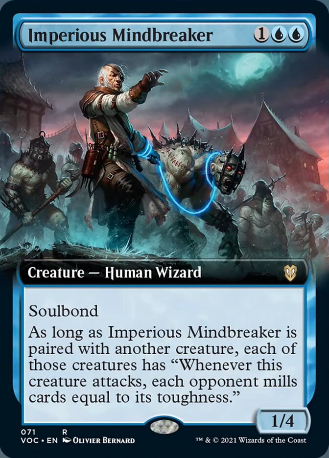 Imperious Mindbreaker (Extended Art) [Innistrad: Crimson Vow Commander] | Jomio and Rueliete's Cards and Comics