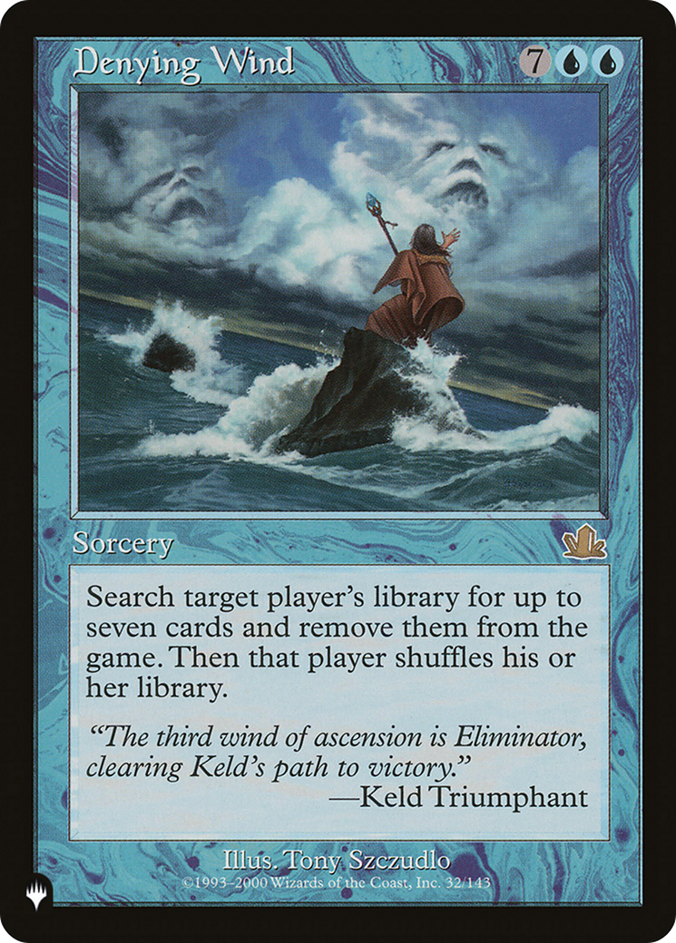 Denying Wind [The List] | Jomio and Rueliete's Cards and Comics