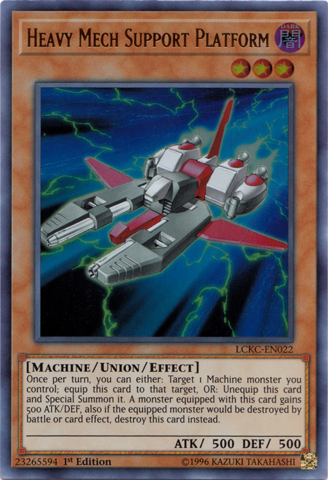Heavy Mech Support Platform [LCKC-EN022] Ultra Rare | Jomio and Rueliete's Cards and Comics