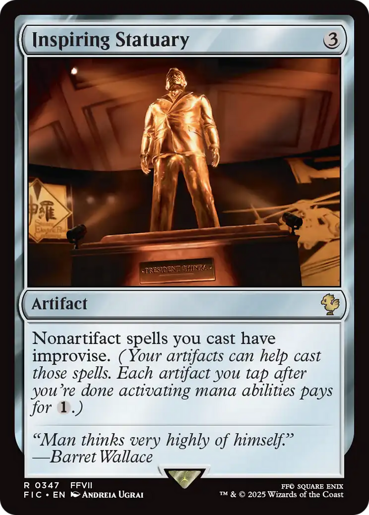 Inspiring Statuary [FINAL FANTASY Commander] | Jomio and Rueliete's Cards and Comics