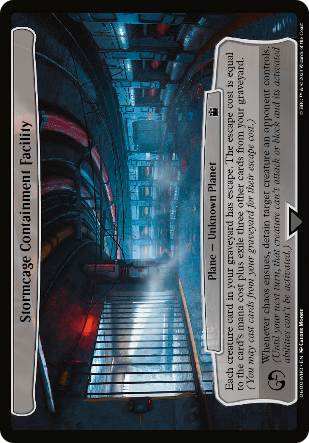 Stormcage Containment Facility [Doctor Who] | Jomio and Rueliete's Cards and Comics