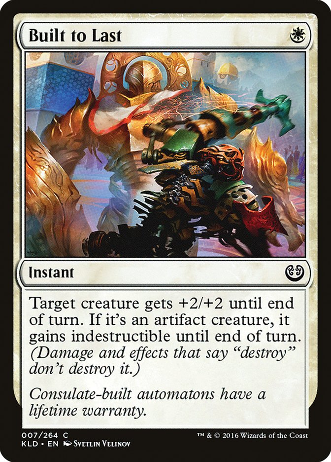 Built to Last [Kaladesh] | Jomio and Rueliete's Cards and Comics