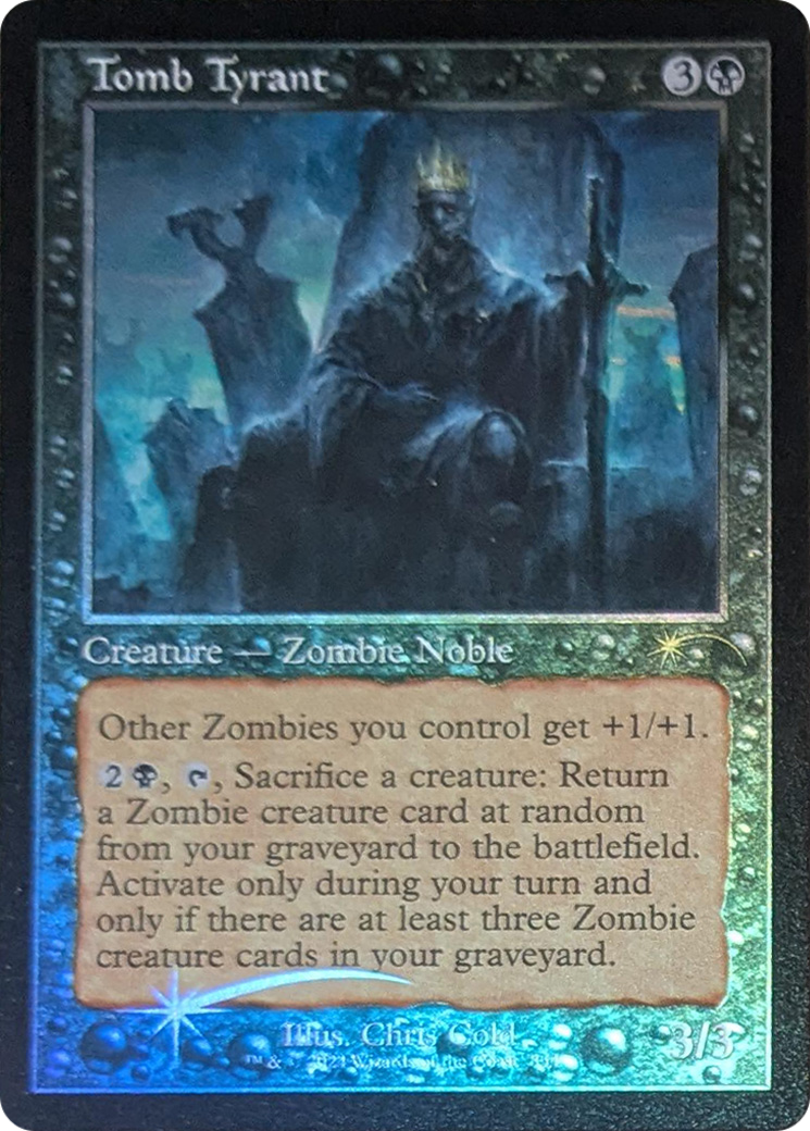 Tomb Tyrant (Retro Frame) [Secret Lair Drop Series] | Jomio and Rueliete's Cards and Comics