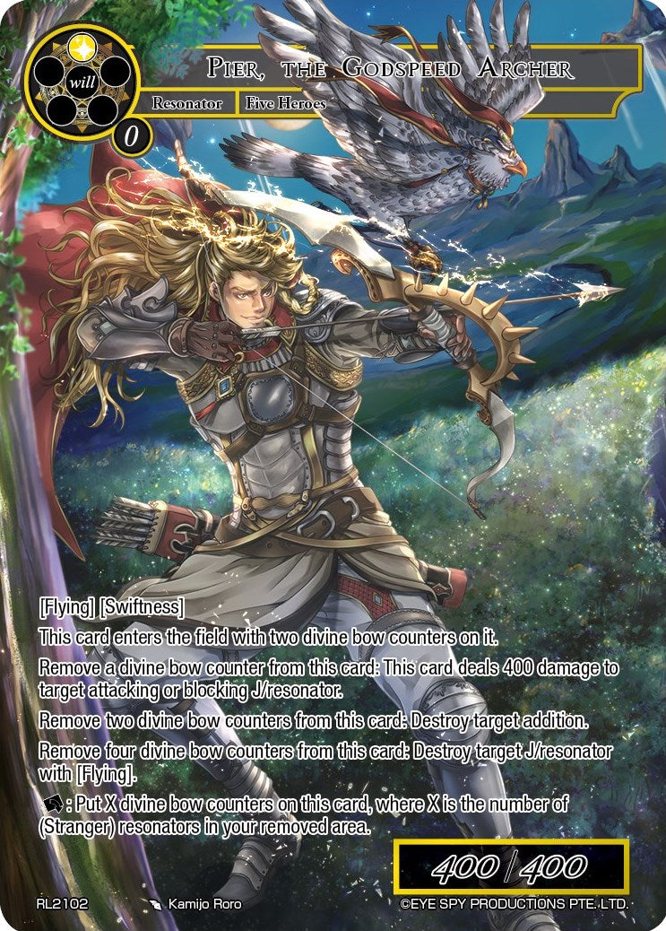 Pier, the Godspeed Archer (RL2102) [Promo Cards] | Jomio and Rueliete's Cards and Comics