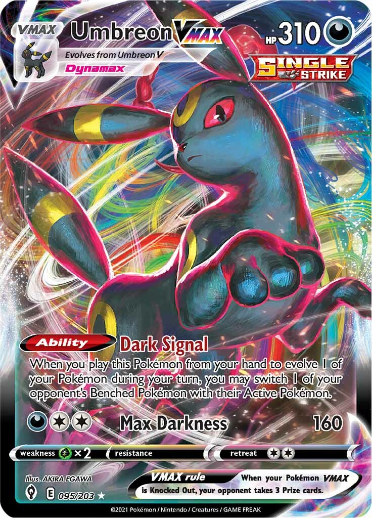 Umbreon VMAX (095/203) [Sword & Shield: Evolving Skies] | Jomio and Rueliete's Cards and Comics