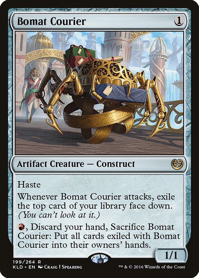 Bomat Courier [Kaladesh] | Jomio and Rueliete's Cards and Comics