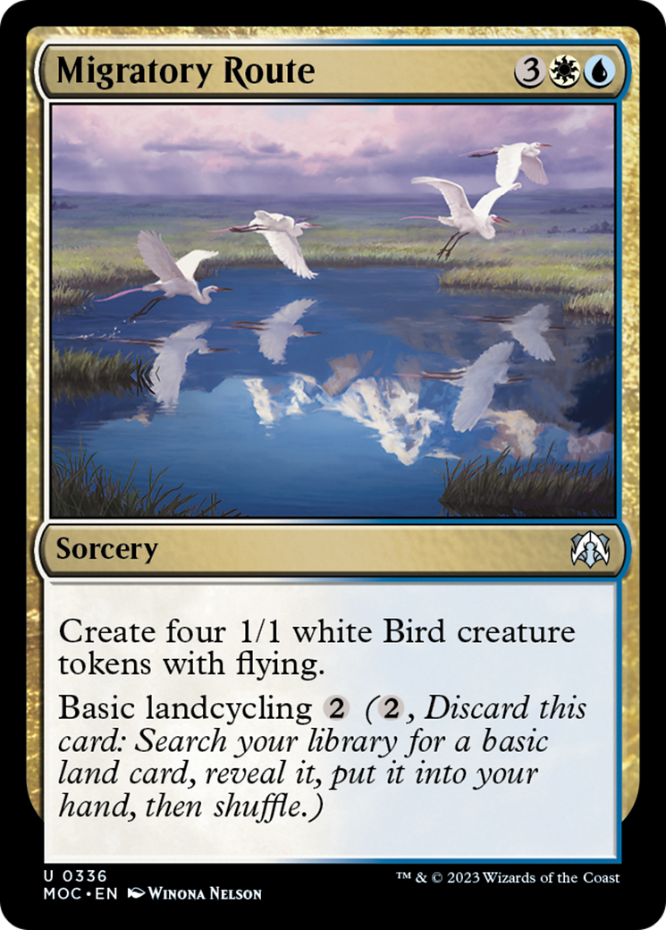 Migratory Route [March of the Machine Commander] | Jomio and Rueliete's Cards and Comics