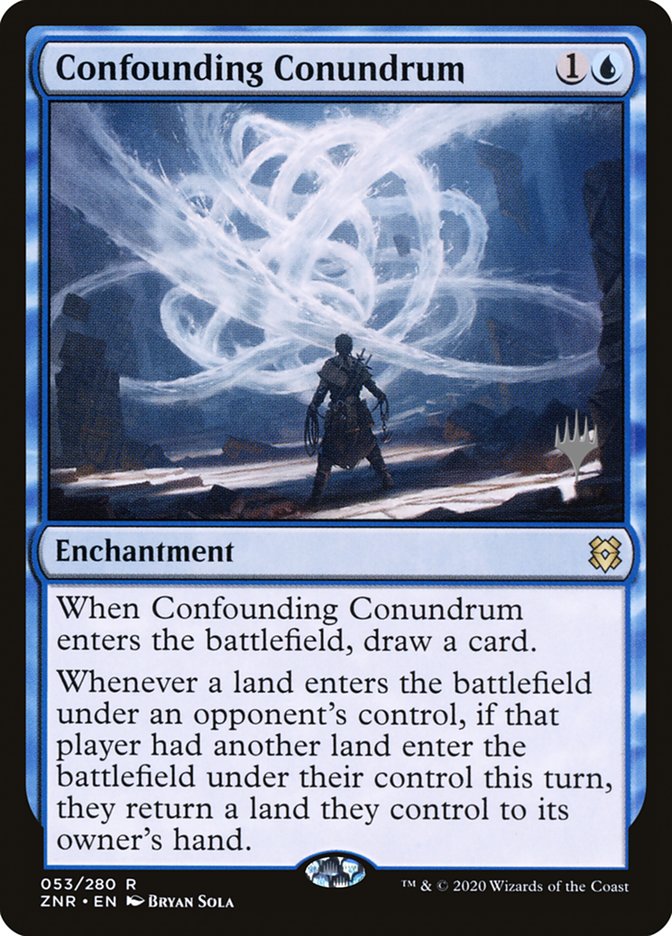 Confounding Conundrum (Promo Pack) [Zendikar Rising Promos] | Jomio and Rueliete's Cards and Comics