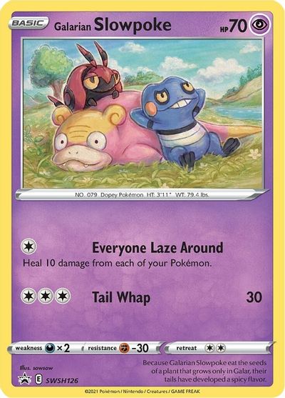 Galarian Slowpoke (SWSH126) [Sword & Shield: Black Star Promos] | Jomio and Rueliete's Cards and Comics