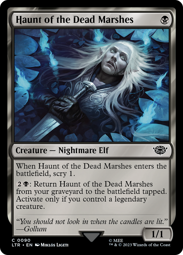 Haunt of the Dead Marshes [The Lord of the Rings: Tales of Middle-Earth] | Jomio and Rueliete's Cards and Comics