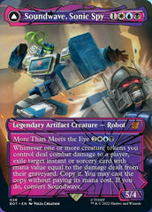 Soundwave, Sonic Spy // Soundwave, Superior Captain (Shattered Glass) [Transformers] | Jomio and Rueliete's Cards and Comics