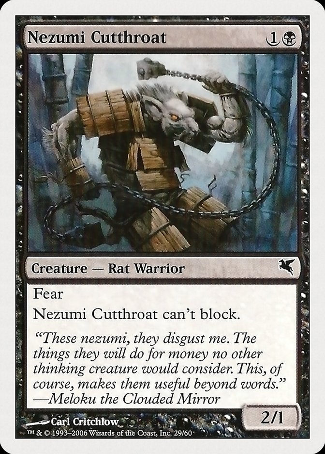 Nezumi Cutthroat (29) [Hachette UK] | Jomio and Rueliete's Cards and Comics