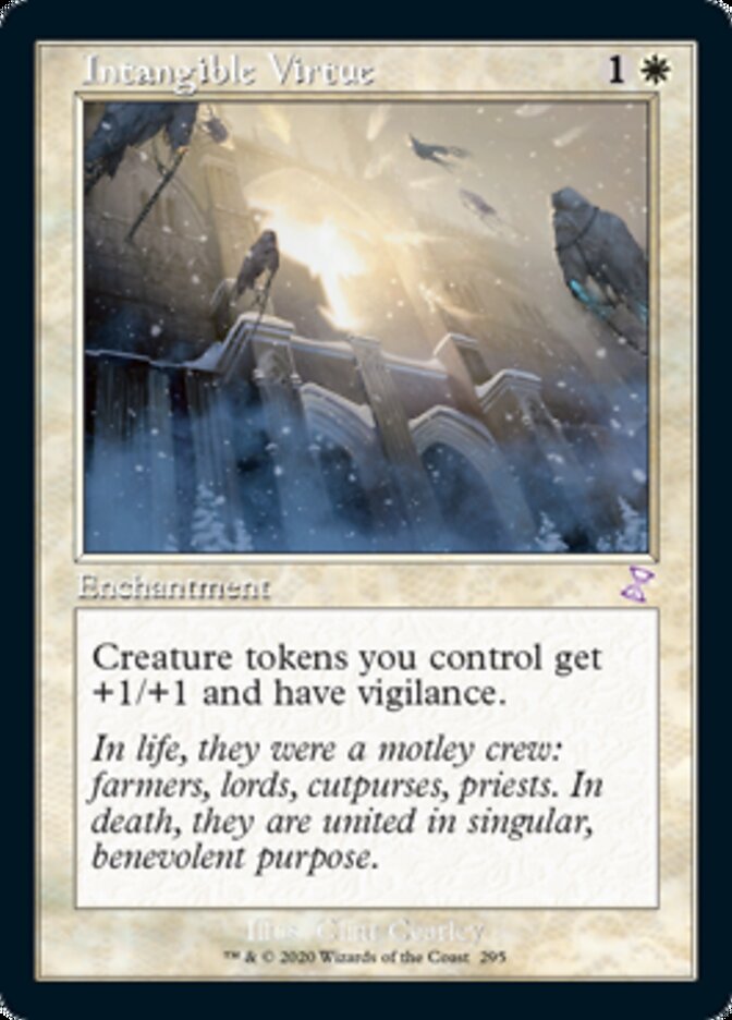 Intangible Virtue (Timeshifted) [Time Spiral Remastered] | Jomio and Rueliete's Cards and Comics