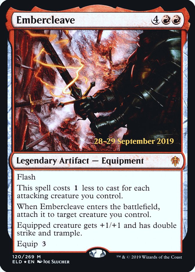 Embercleave [Throne of Eldraine Prerelease Promos] | Jomio and Rueliete's Cards and Comics