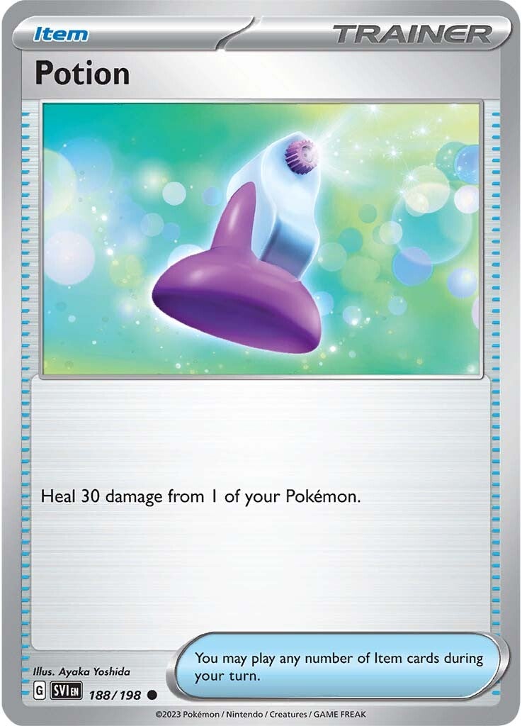Potion (188/198) [Scarlet & Violet: Base Set] | Jomio and Rueliete's Cards and Comics