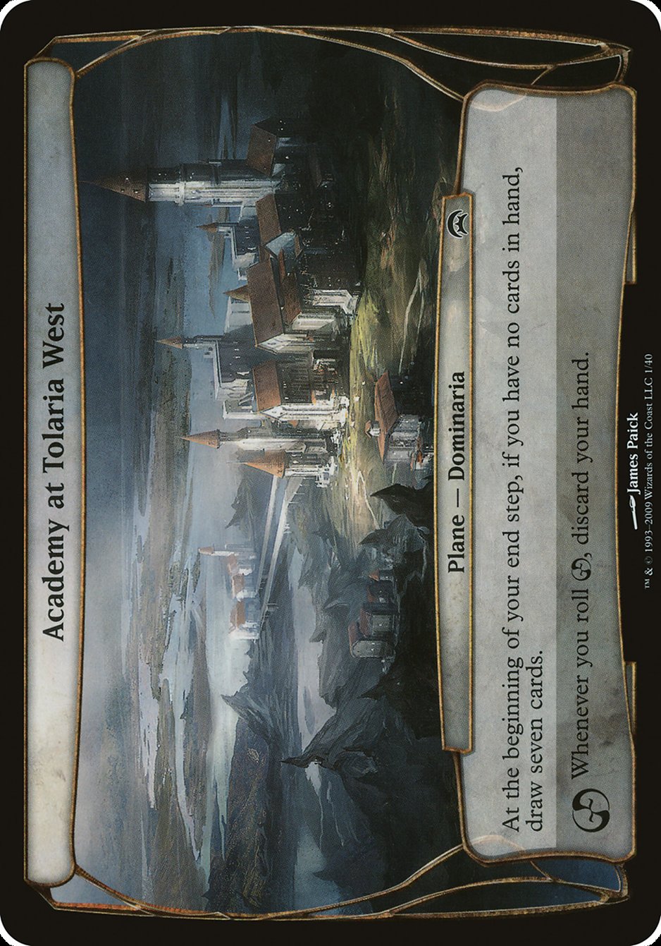 Academy at Tolaria West (Planes) [Planechase Planes] | Jomio and Rueliete's Cards and Comics