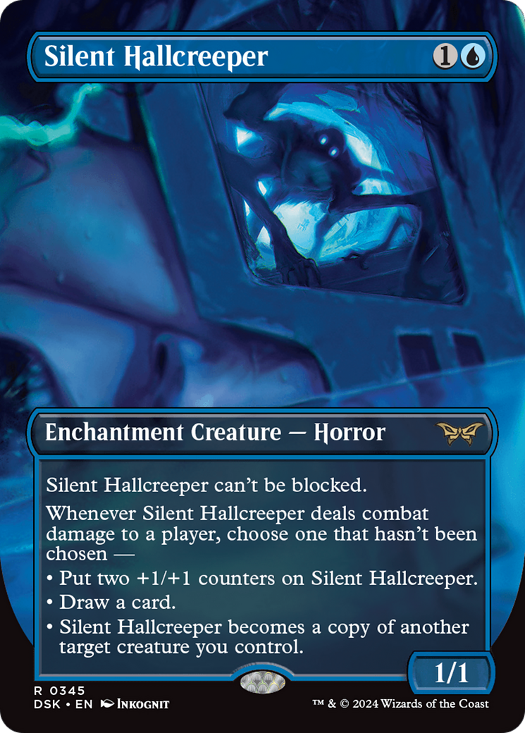 Silent Hallcreeper (Borderless) [Duskmourn: House of Horror] | Jomio and Rueliete's Cards and Comics