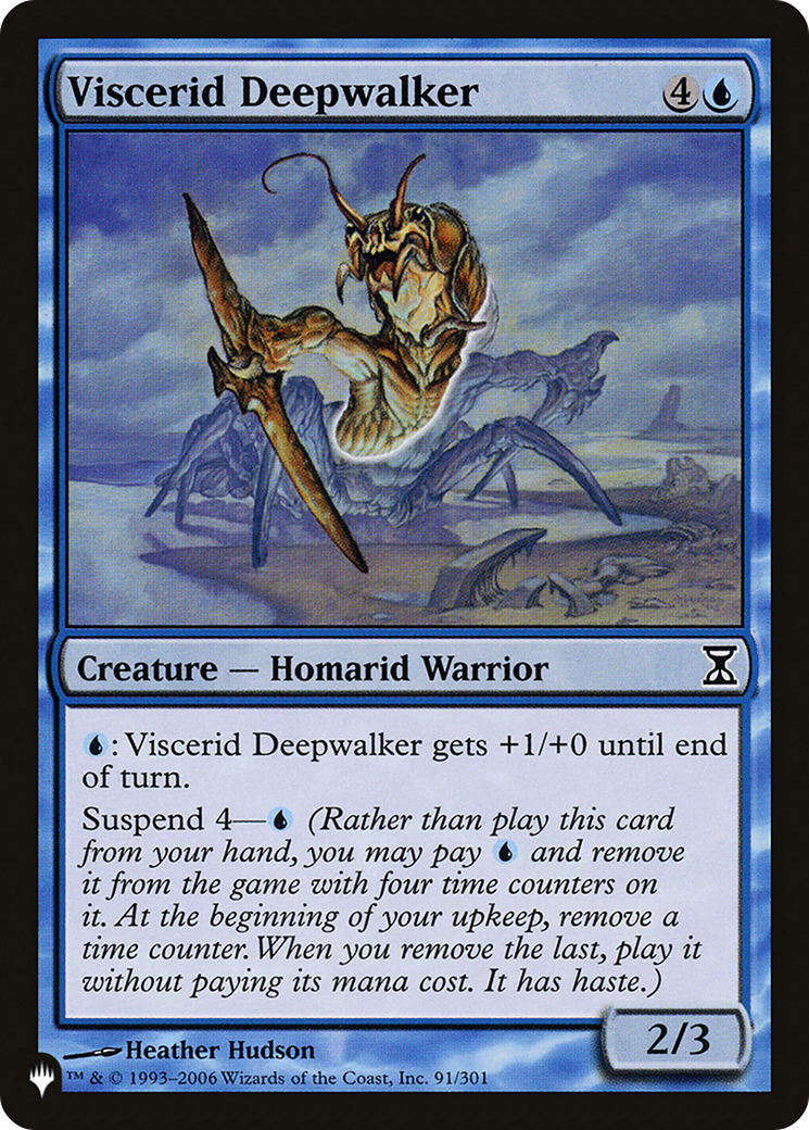 Viscerid Deepwalker [The List] | Jomio and Rueliete's Cards and Comics