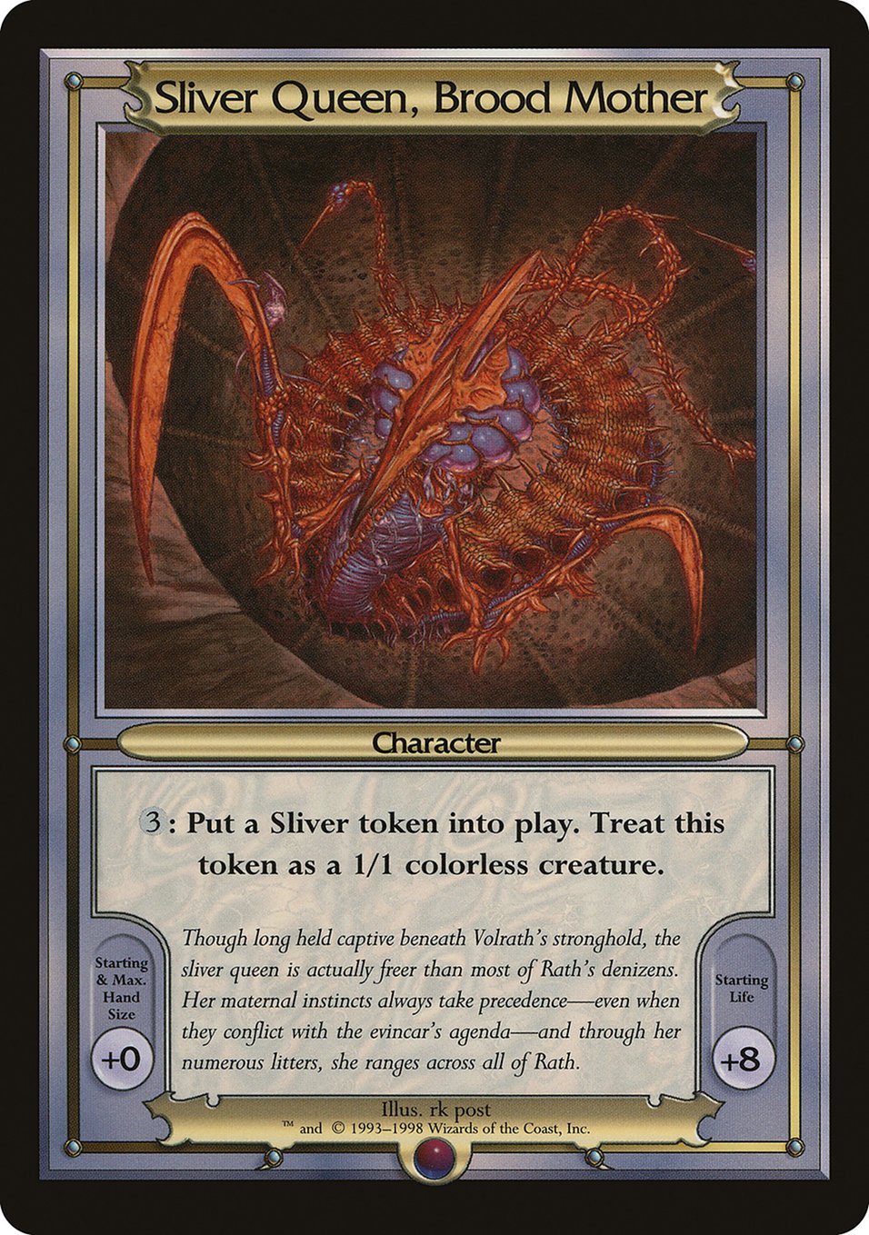 Sliver Queen, Brood Mother [Vanguard Series] | Jomio and Rueliete's Cards and Comics