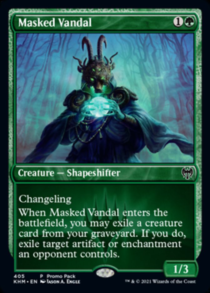 Masked Vandal (Promo Pack) [Kaldheim Promos] | Jomio and Rueliete's Cards and Comics