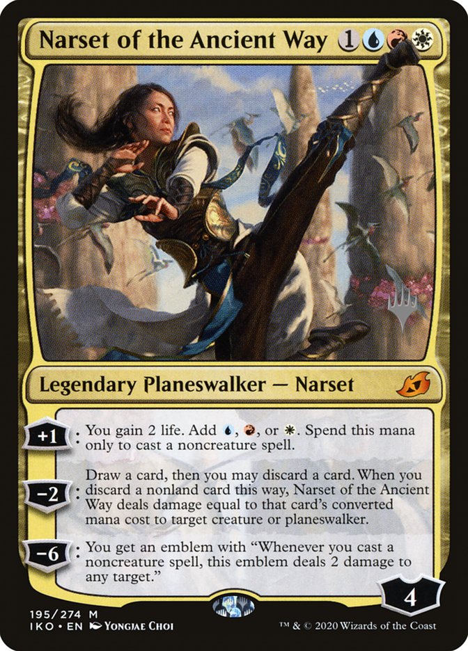 Narset of the Ancient Way (Promo Pack) [Ikoria: Lair of Behemoths Promos] | Jomio and Rueliete's Cards and Comics