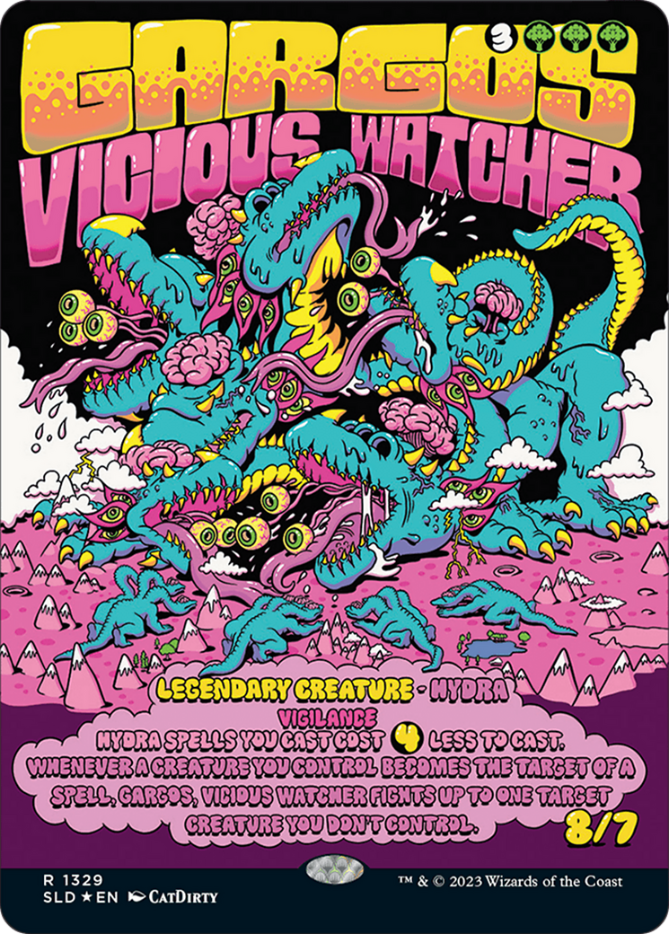 Gargos, Vicious Watcher [Secret Lair Drop Series] | Jomio and Rueliete's Cards and Comics