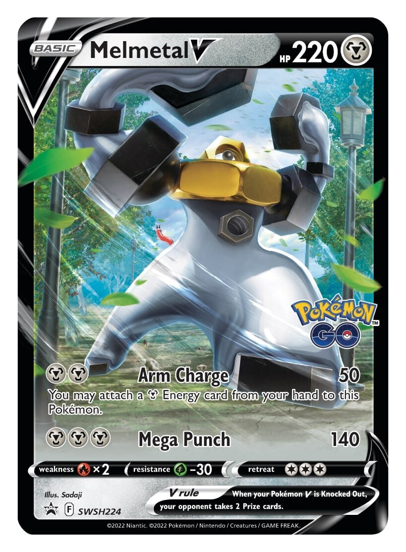 Melmetal V (SWSH224) [Sword & Shield: Black Star Promos] | Jomio and Rueliete's Cards and Comics