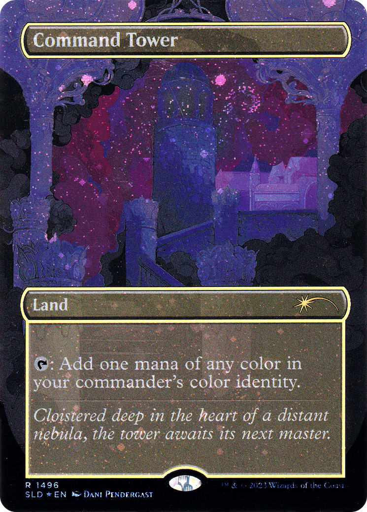 Command Tower (Galaxy Foil) [Secret Lair Drop Series] | Jomio and Rueliete's Cards and Comics