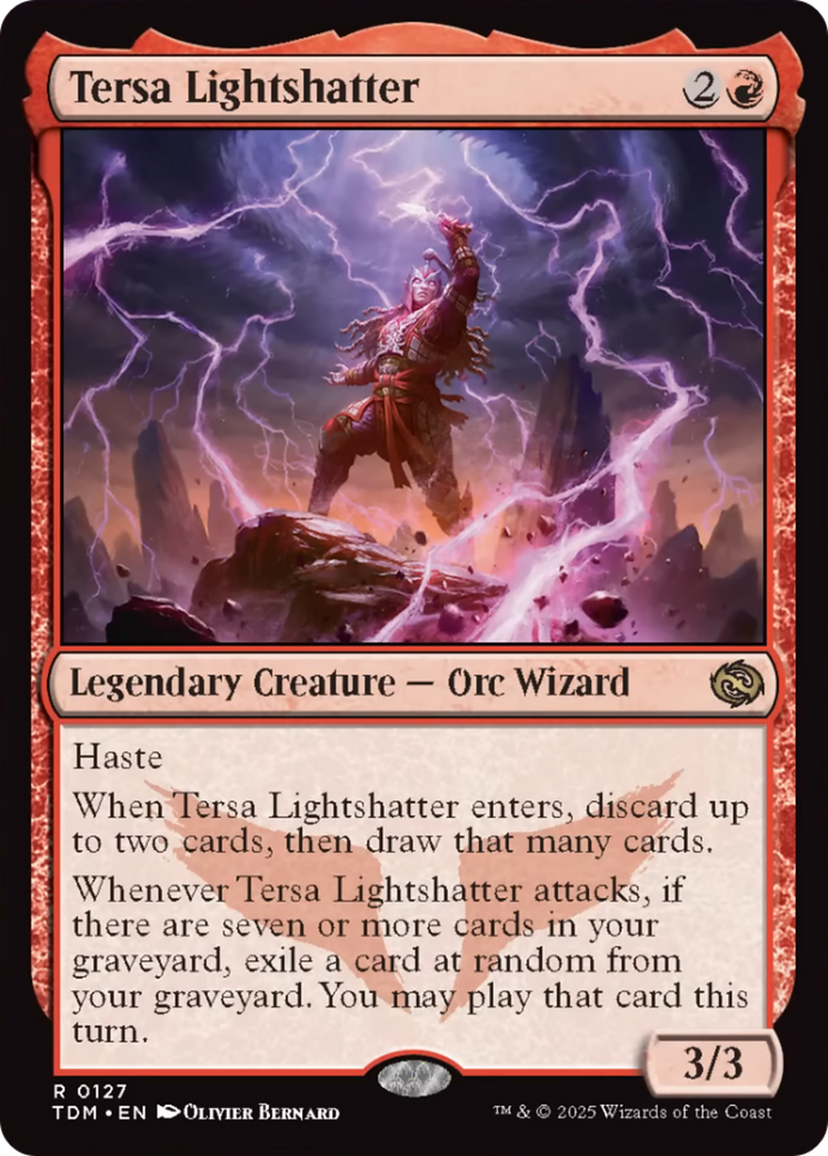 Tersa Lightshatter [Tarkir: Dragonstorm] | Jomio and Rueliete's Cards and Comics