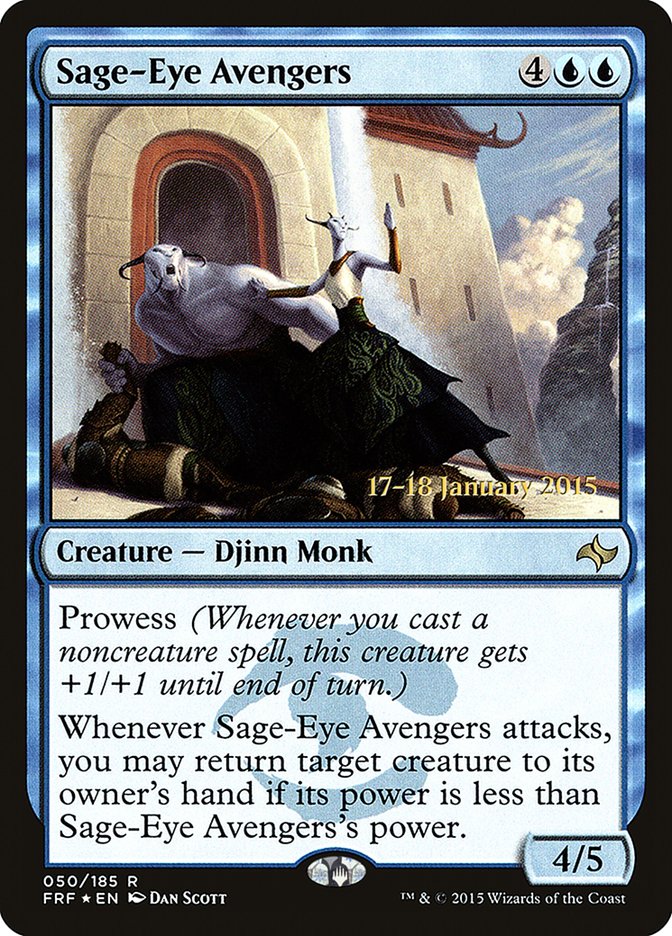 Sage-Eye Avengers [Fate Reforged Prerelease Promos] | Jomio and Rueliete's Cards and Comics