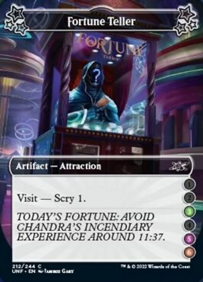 Fortune Teller (3-5-6) [Unfinity] | Jomio and Rueliete's Cards and Comics