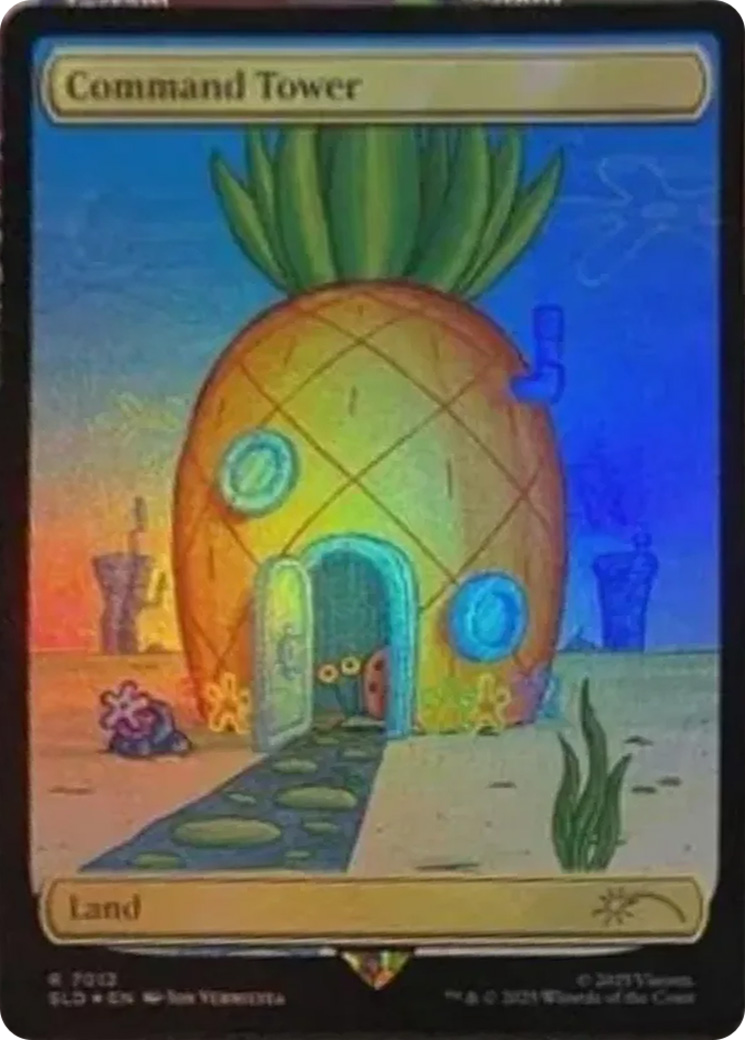 Command Tower (7012) (Rainbow Foil) [Secret Lair Drop Series] | Jomio and Rueliete's Cards and Comics