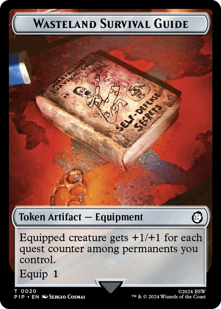 Radiation // Wasteland Survival Guide Double-Sided Token [Fallout Tokens] | Jomio and Rueliete's Cards and Comics