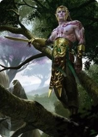 Tyvar Kell Art Card [Kaldheim Art Series] | Jomio and Rueliete's Cards and Comics