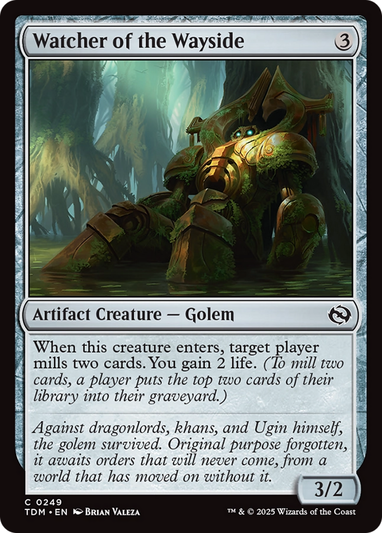 Watcher of the Wayside [Tarkir: Dragonstorm] | Jomio and Rueliete's Cards and Comics