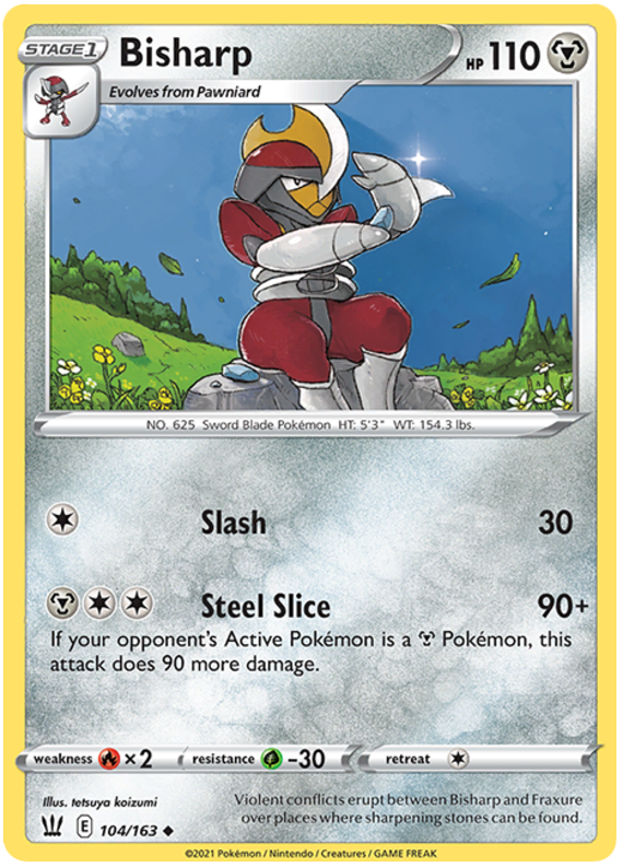 Bisharp (104/163) [Sword & Shield: Battle Styles] | Jomio and Rueliete's Cards and Comics