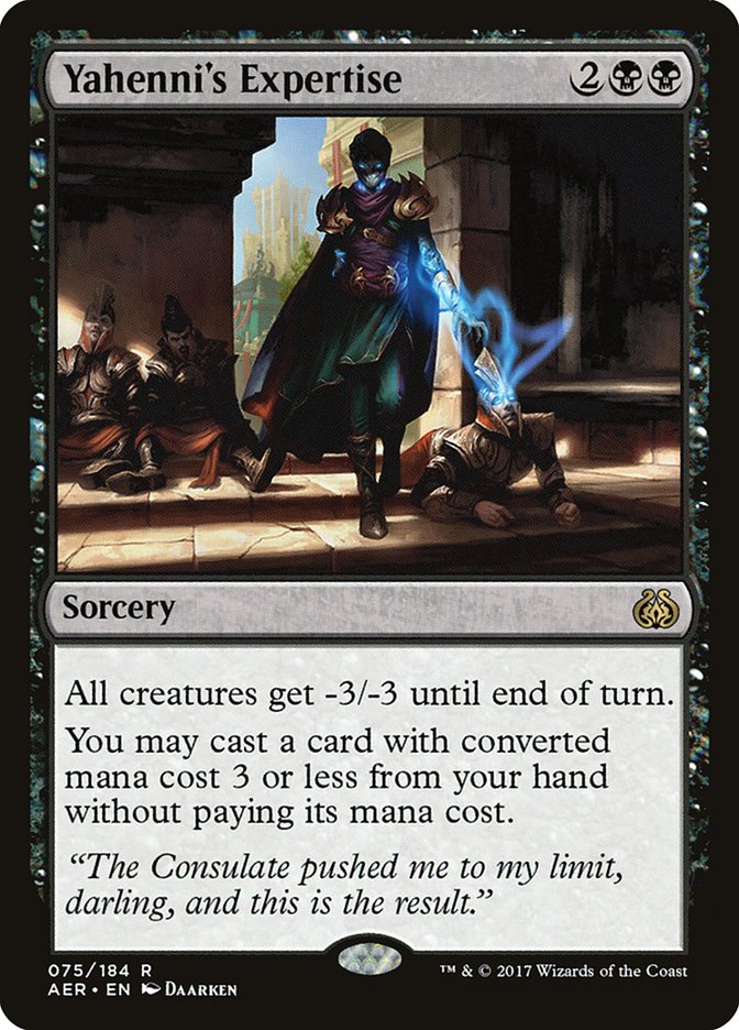 Yahenni's Expertise [Aether Revolt] | Jomio and Rueliete's Cards and Comics