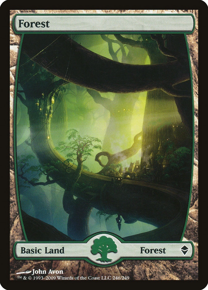 Forest (246) [Zendikar] | Jomio and Rueliete's Cards and Comics