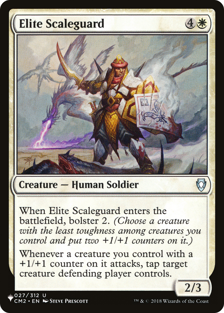 Elite Scaleguard [The List] | Jomio and Rueliete's Cards and Comics