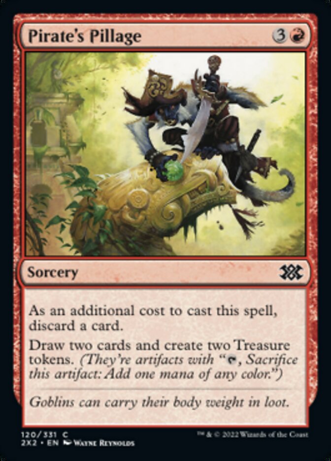 Pirate's Pillage [Double Masters 2022] | Jomio and Rueliete's Cards and Comics