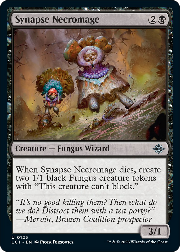 Synapse Necromage [The Lost Caverns of Ixalan] | Jomio and Rueliete's Cards and Comics