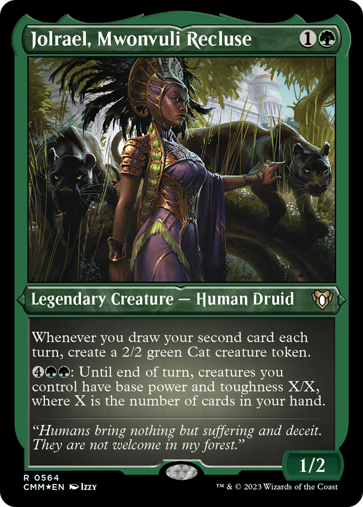 Jolrael, Mwonvuli Recluse (Foil Etched) [Commander Masters] | Jomio and Rueliete's Cards and Comics
