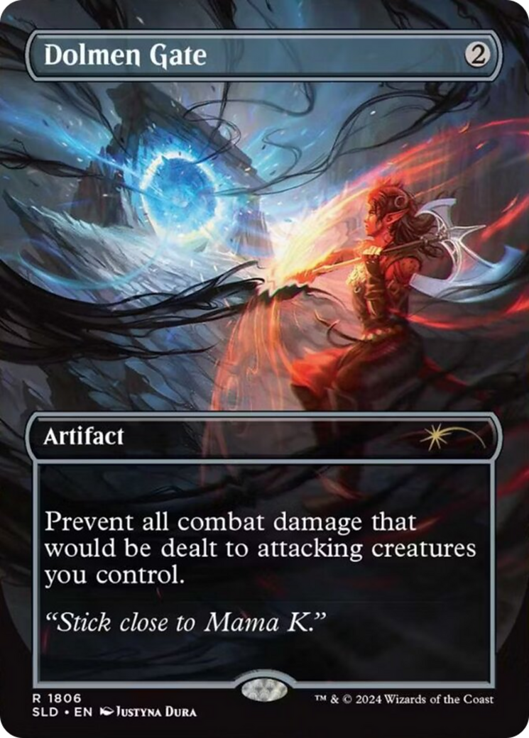 Dolmen Gate (Rainbow Foil) [Secret Lair Drop Series] | Jomio and Rueliete's Cards and Comics