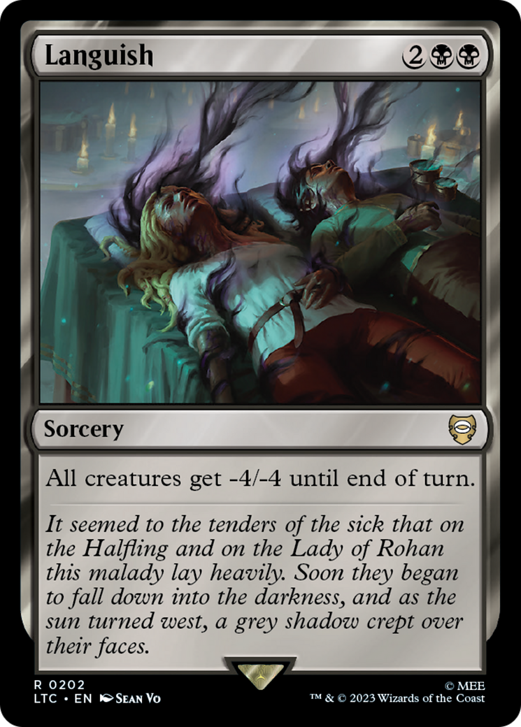 Languish [The Lord of the Rings: Tales of Middle-Earth Commander] | Jomio and Rueliete's Cards and Comics
