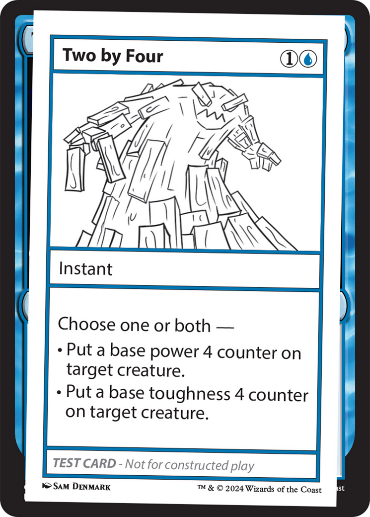 Two by Four [Mystery Booster 2 Playtest Cards] | Jomio and Rueliete's Cards and Comics