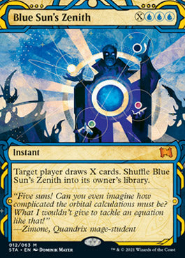 Blue Sun's Zenith (Foil Etched) [Strixhaven: Mystical Archive] | Jomio and Rueliete's Cards and Comics