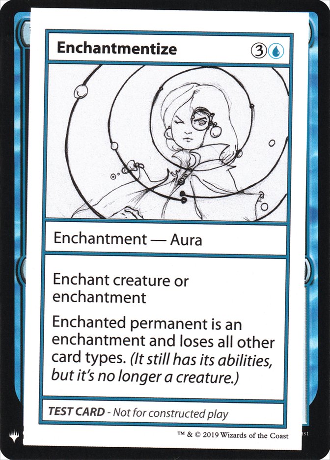 Enchantmentize [Mystery Booster Playtest Cards] | Jomio and Rueliete's Cards and Comics